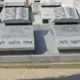 מצבות זוגיות בירושלים מעוצבות עם ספרי תודה בראש המצבות מאבן גרניט