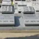 מצבות בצפון משיש לבן וכיתוב שחור למראה מיוחד